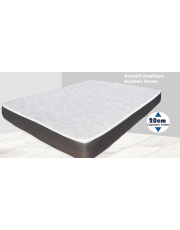 Matelas en Mousse 140x190cm 20cm EPAISSEUR FERME