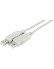 Cable USB2.0 5.00M * MOULE (TYPE A ? B) * [532300]*532514/ LIVRAISON OFFERTE