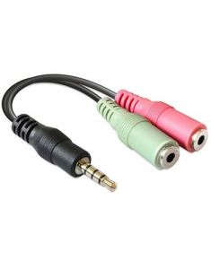 D2 - Adaptateur 2 Jack 3.5 femelle Jack 3.5 m?le
