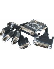 CONTROLEUR PCIe 1x // 2x SERIE s/c?ble pieuvre LowProfile [306587]/ LIVRAISON OFFERTE
