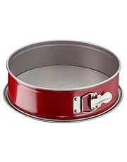 DELIBAKE MOULE A CHARNIERE 23 CM ROUGE/GRIS