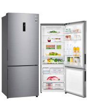 Réfrigérateur combiné 462 L inox – Total No Frost + Wi‑Fi – A++/E (Compresseur Garantie 10 ans)