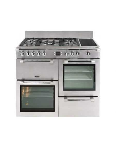5 FEUX GAZ 2 FOURS+1GRILL INOX