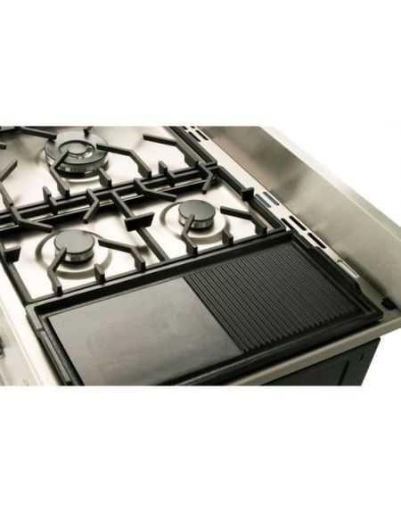 5 FEUX GAZ 2 FOURS+1GRILL INOX