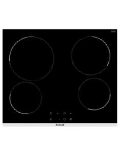 PLAQUE VITROCERAMIQUE 4 FEUX 60 CM 6300W NOIR