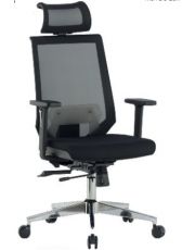 FAUTEUIL ERGONOMIQUE NOIR STRATOS