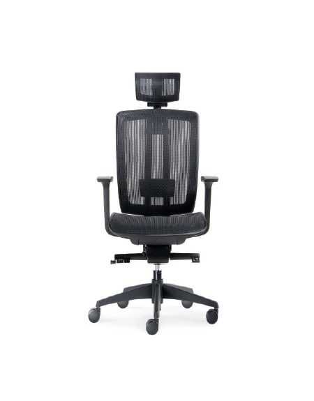 FAUTEUIL DE DIRECTION NOIR MILANO