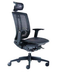 FAUTEUIL DE DIRECTION NOIR MILANO