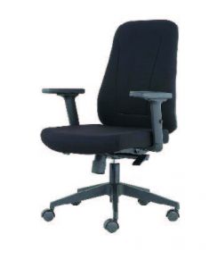 FAUTEUIL OPERATEUR NOIR MASHA