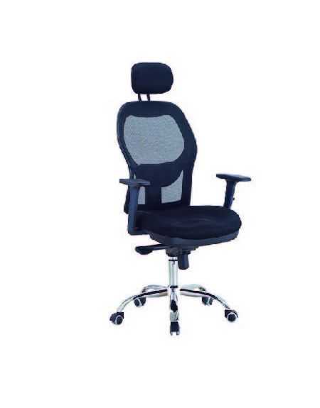 FAUTEUIL ERGONOMIQUE NOIR JIMMY