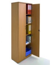 ARMOIRE HETRE 90*45*200 DOUBLE PORTE