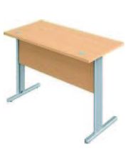 BUREAU HETRE 160*80*H73 Pieds METAL