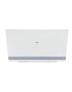 HOTTE 60CM Verre Blanc 650m3/h Filtre CharbonD