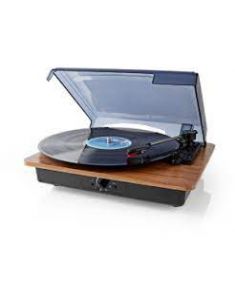 PLATINE VINYLE BT MARRON