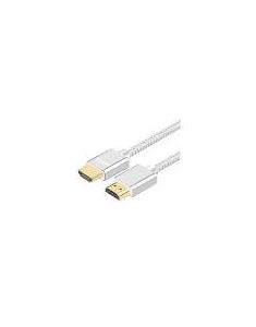 CABLE HDMI 2M 4K ARGENT BROCHA