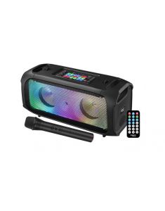 ENCEINT SONO DJ BATT 900W MIC