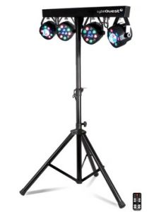 PACK JEUX DE LUM 4 PARS LED