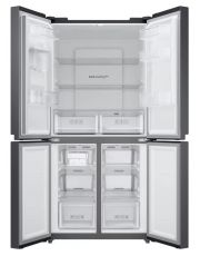  Réfrigérateur multiportes 488 L noir mat – Total No Frost + Twin Cooling Plus –  83Cm A++ / E  