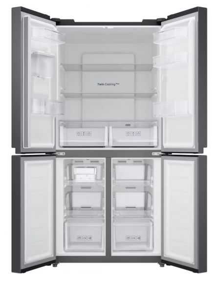 4 Portes 83Cm 466L RESERVOIR EAU NOIR E