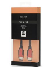 D2 - CABLE HDMI 1.4 M/M 3M Fiches Or * D2HDMI300MU * BoÃ®te/ LIVRAISON OFFERTE