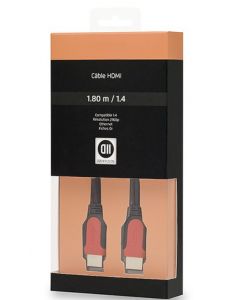  D2 - CABLE HDMI 1.4 M/M 3M Fiches OrD2HDMI300MUBoîte