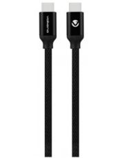 VOLKANO VK-20167-BK WEAVE Series USB-C (M/M) 1,2m 18W * Noir/ LIVRAISON OFFERTE