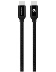  VOLKANO VK-20167-BK WEAVE Series USB-C (M/M) 1,2m 18WNoir