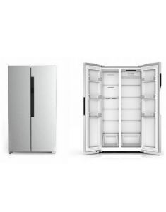 Réfrigérateur américain 410 L inox – Total No Frost  – A++/E