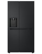 Réfrigérateur américain 638 L noir mat – Total No Frost + Distributeur eau & glace – A++/E