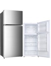 Réfrigérateur 2 portes 400 L inox – froid ventilé (No Frost) – A++/E