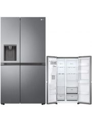 Réfrigérateur américain 638 L graphite – Total No Frost + Distributeur eau & glaçons – A++/E