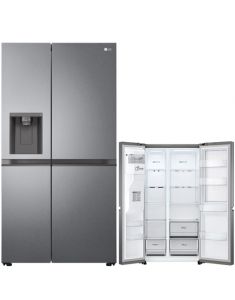 Réfrigérateur américain 638 L graphite – Total No Frost + Distributeur eau & glaçons – A++/E