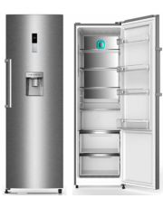Réfrigérateur 1 porte 360 L inox – froid sec – A++/E