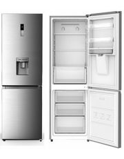 Réfrigérateur combiné 308 L inox – Total No Frost + distributeur d’eau – A++/E