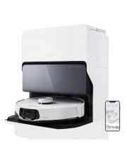 S8 MaxV Ultra Aspirateur Robot avec 8-en-1 Station, Robot Aspirateur Laveur avec Brosse