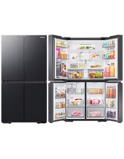 Réfrigérateur multiportes 649 L noir – Total No Frost – A++/E