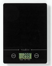 NEDIS BALANCE CUIS NUM PLAST/VERRE NOIRE