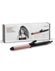 BOUCLEUR CYLINDRIQUE 25MM 6 TEMPERATURES NOIR ET ROSE