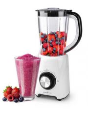 NEDIS BLENDER PLASTIQ 1,5L 800W BLC/NOIR