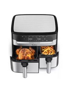 MLX EASY FRY AND GRILL DUAL INOX 8,3L (5,2L + 3,1l) 2450W