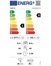 8KG LAVAGE 6KG SECHAGE 1400TRS VAPEUR A+++ / B