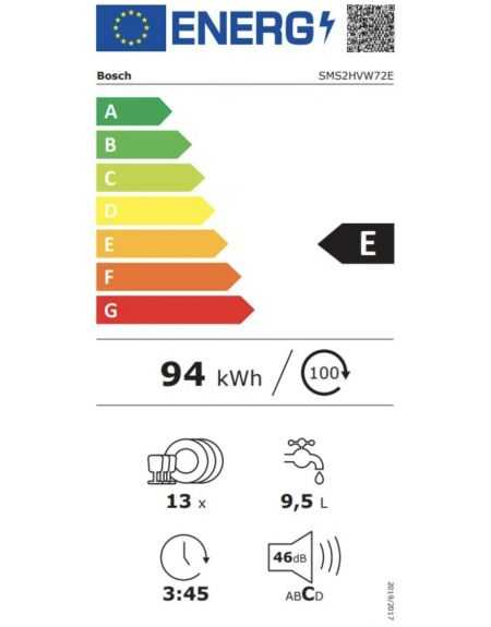 13 COUVERTS A++ / E 46Db + TIROIR A COUVERTS ( GARANTIE 5ANS )