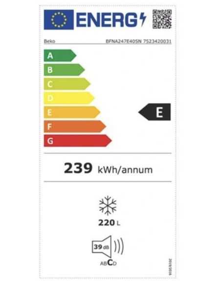 INTEGRABLE 220L NO FROST A++/E GLISSIERE (GARANTIE 5ANS)