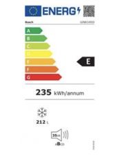 Congélateur armoire intégrable pantographe 212 L blanc – A++/F