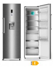 Réfrigérateur 1 porte 360 L inox – froid sec – A++/E