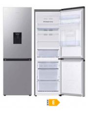 Réfrigérateur combiné 341 L gris graphite – Total No Frost + distributeur d’eau – A++/E (Compresseur Garantie 20 ans)