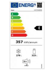Réfrigérateur multi‑portes 601 L noir brossé – Total No Frost + Distributeur eau/glace – A++/E