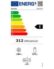 Réfrigérateur américain 556 L inox – Total No Frost + Distributeur d’eau et glaçons – A++/E 