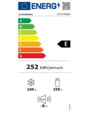 Réfrigérateur 2 portes 459 L inox – Total No Frost – A++/E (Compresseur Garantie 10 ans)