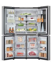 Réfrigérateur multi‑portes 638 L inox – InstaView™ + Total No Frost – A++/E